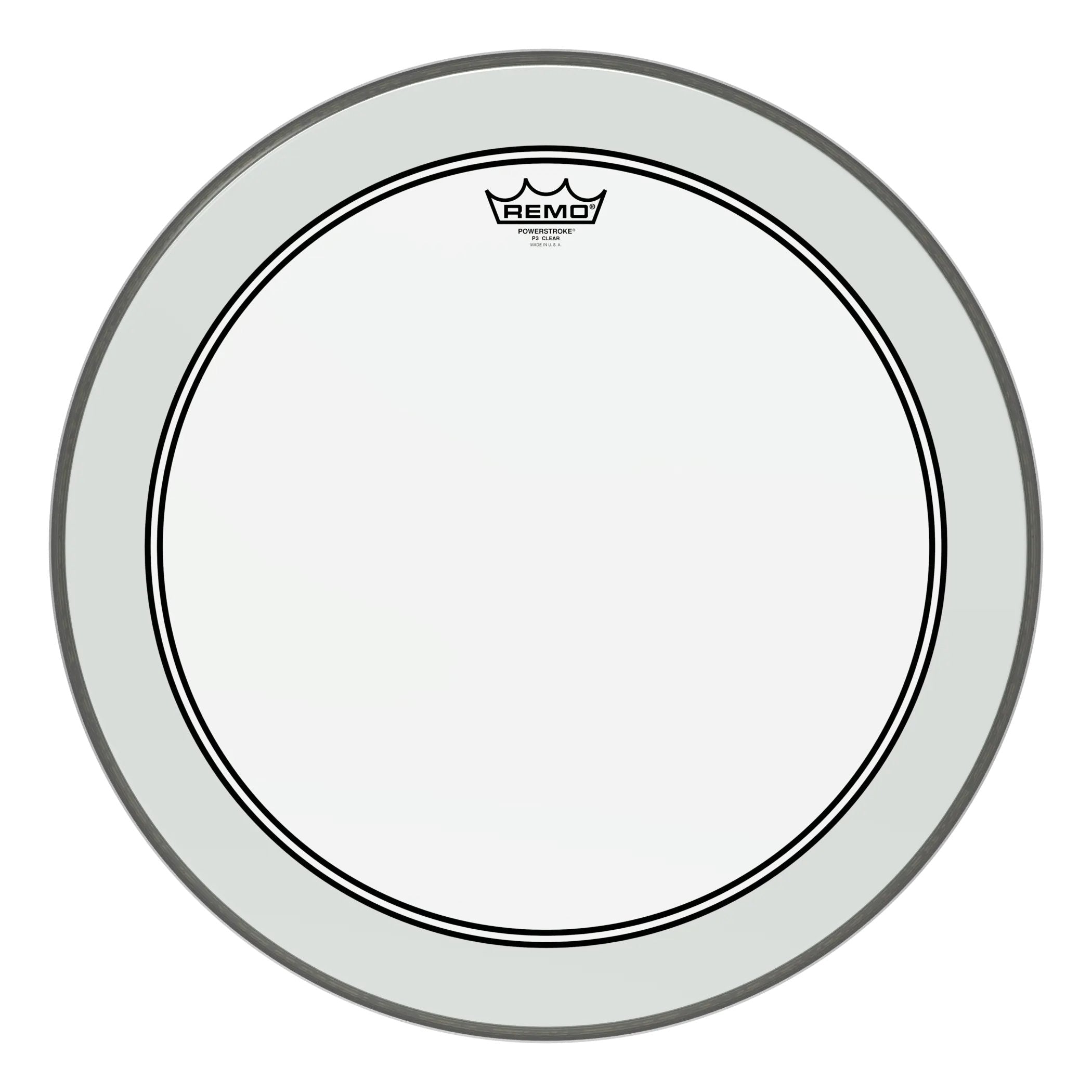 Remo Powerstroke P3 Clear Bass Drumhead - 20"