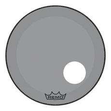 Remo Powerstroke P3 Colortone Smoke Bass Drumhead - Offset Hole - 22"