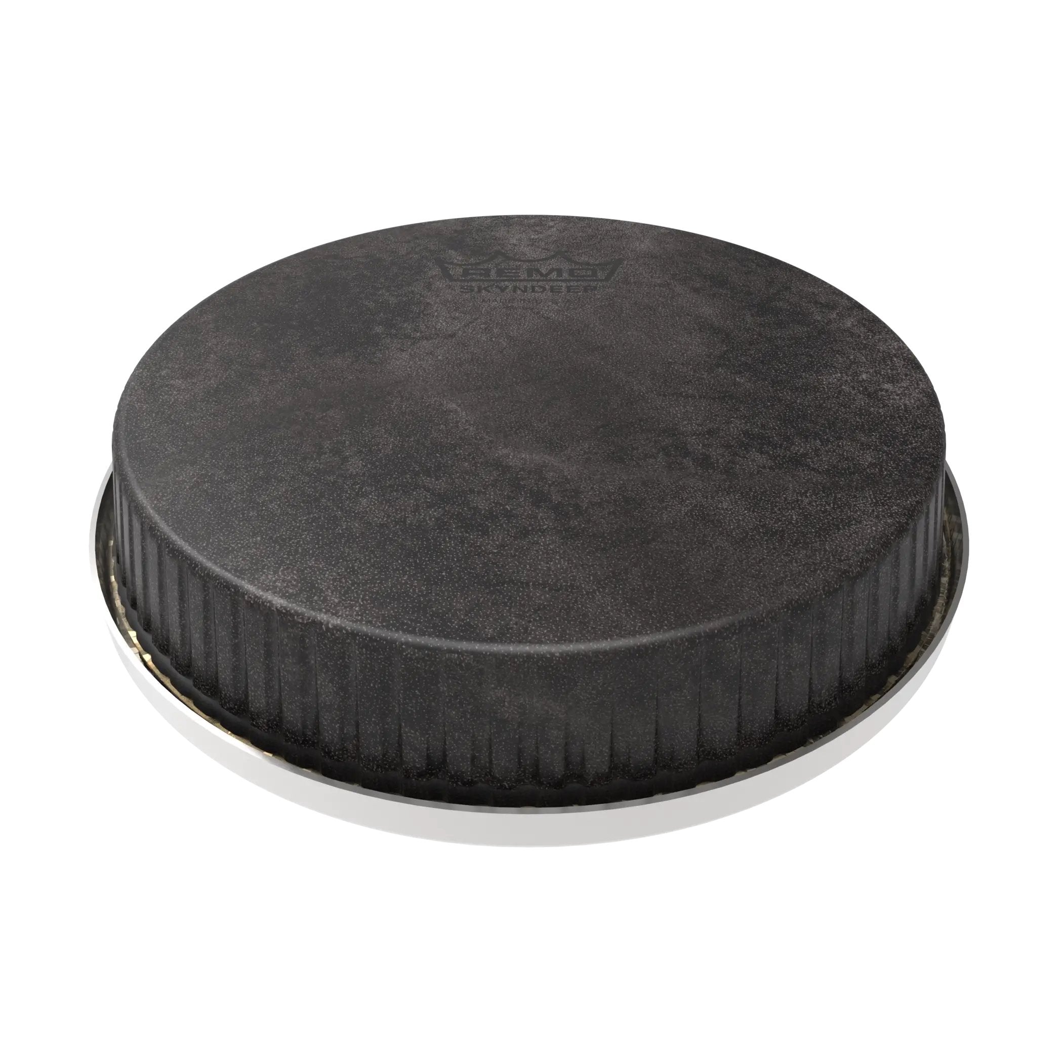 Remo R-Series Skyndeep Bongo Head - 7.15" - Black Calfskin Graphic