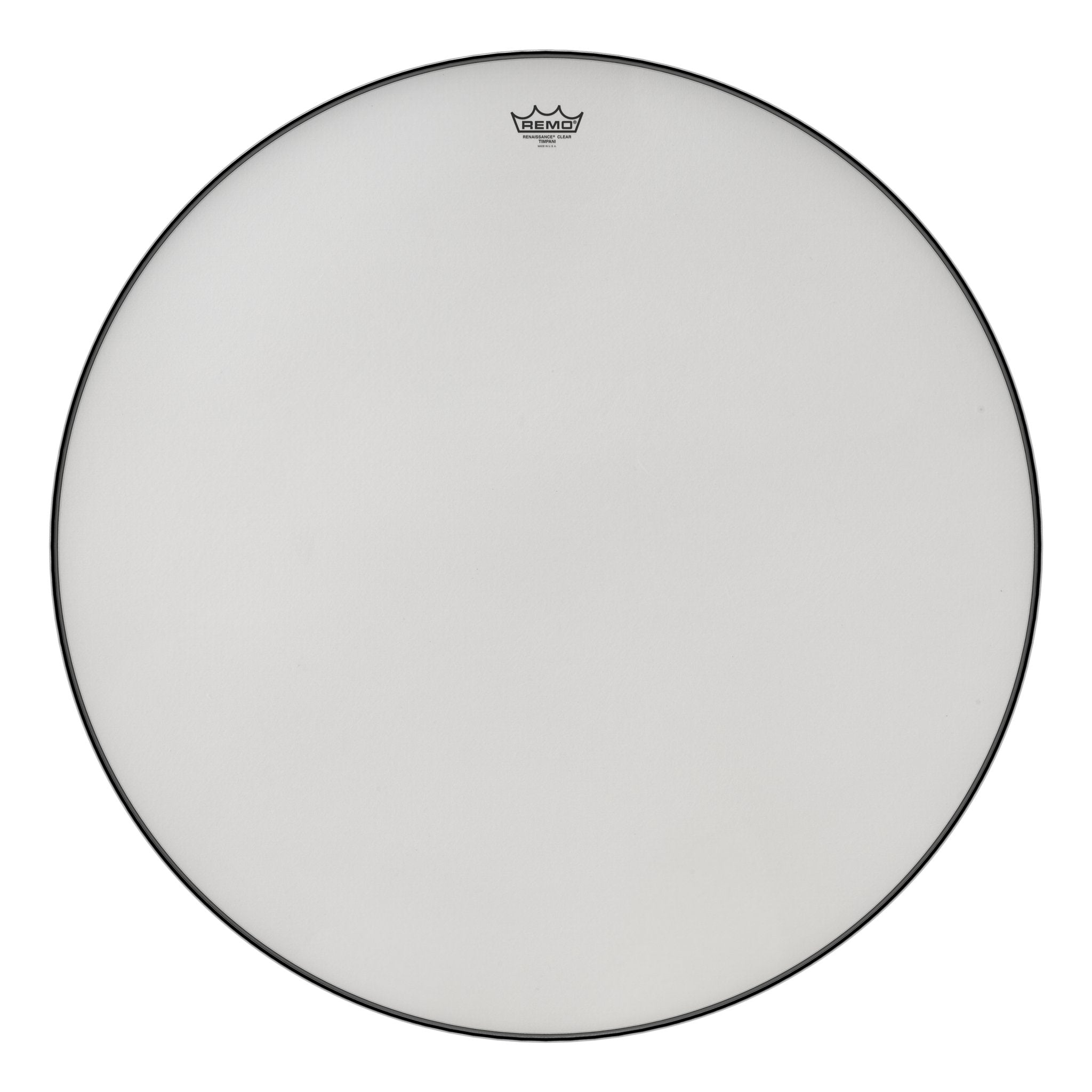 Remo Renaissance Clear Timpani Head - Low Profile Steel Insert 34"