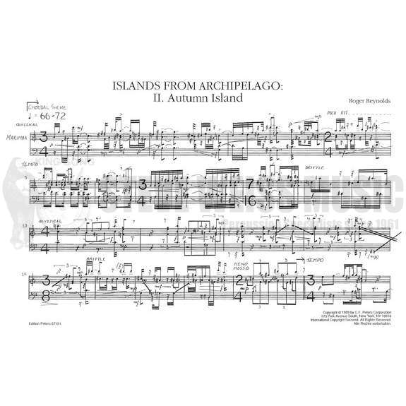 Reynolds-Islands from Archipelago : II. Autumn Island-M OS