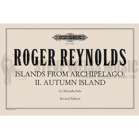 Reynolds-Islands from Archipelago : II. Autumn Island-M OS
