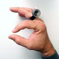 Rhythm Ring Finger Shaker - Black