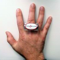 Rhythm Ring Finger Shaker - Black