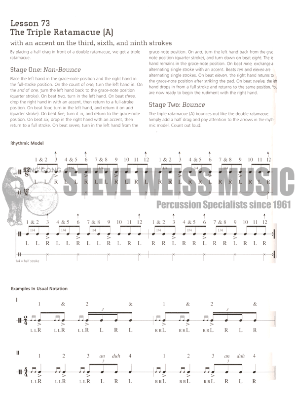 Rich/Adler/Mackenzie-Buddy Rich's Modern Interpretation of Snare Drum Rudiments (w/2DVD)