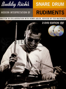 Rich/Adler/Mackenzie-Buddy Rich's Modern Interpretation of Snare Drum Rudiments (w/2DVD)