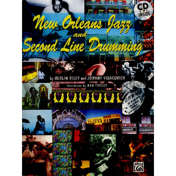 Riley/Vidacovich-New Orleans Jazz & Second Line Drumming (CD)