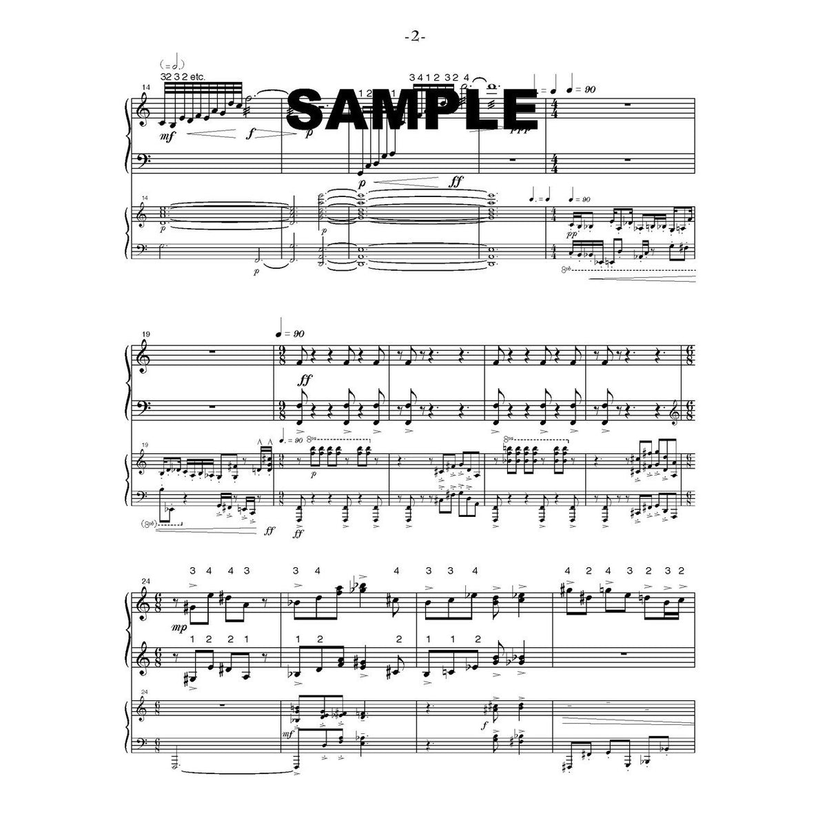 Rimbasly by Daniel McCarthy Solo Marimba with Track Score Sample
