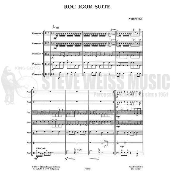 Rivet-Roc Igor Suite (SP)-B/P