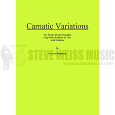 Robinson-Carnatic Variations (SP)-Frame drs. w/solkattu