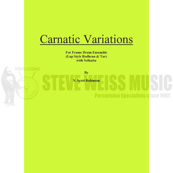 Robinson-Carnatic Variations (SP)-Frame drs. w/solkattu