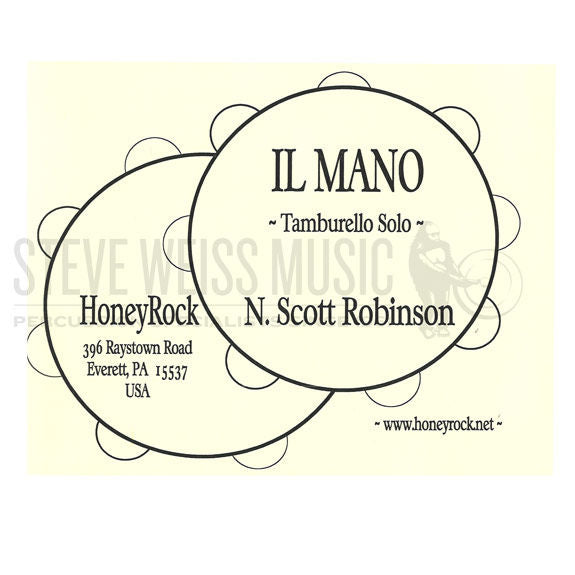 Robinson-Il Mano (CD)-Tamburello
