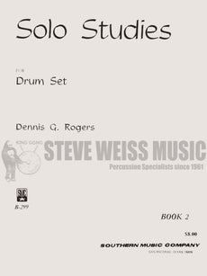 Rogers-Solo Studies for Drum Set Book 2