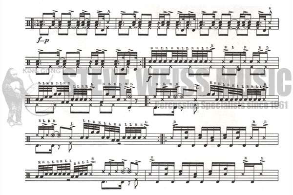 Rogers-Solo Studies for Drum Set Book 3