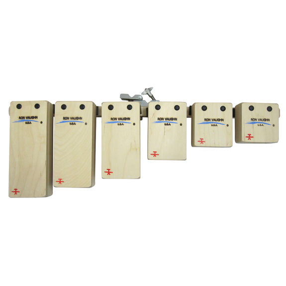 Ron Vaughn Asonesprit Temple Blocks (Set of 6)