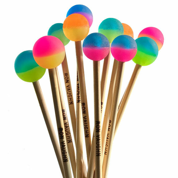 Ron Vaughn Percussion Log Drum Mallets - Medium
