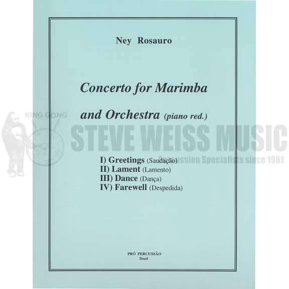 Rosauro-Concerto for Marimba and Orchestra-M/PN Red.
