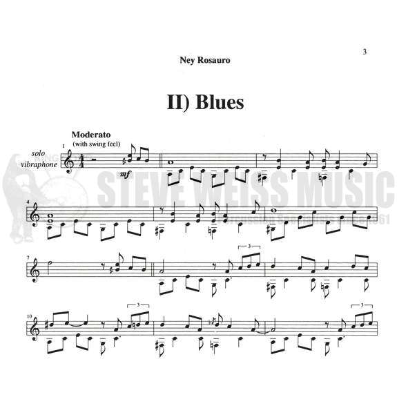 Rosauro-Prelude & Blues-V