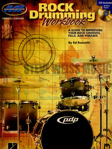 Roscetti-Rock Drumming Workbook (book/CD)