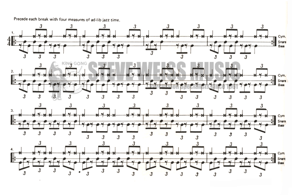 Rothman-Jazz Breaks in a Nut Shell