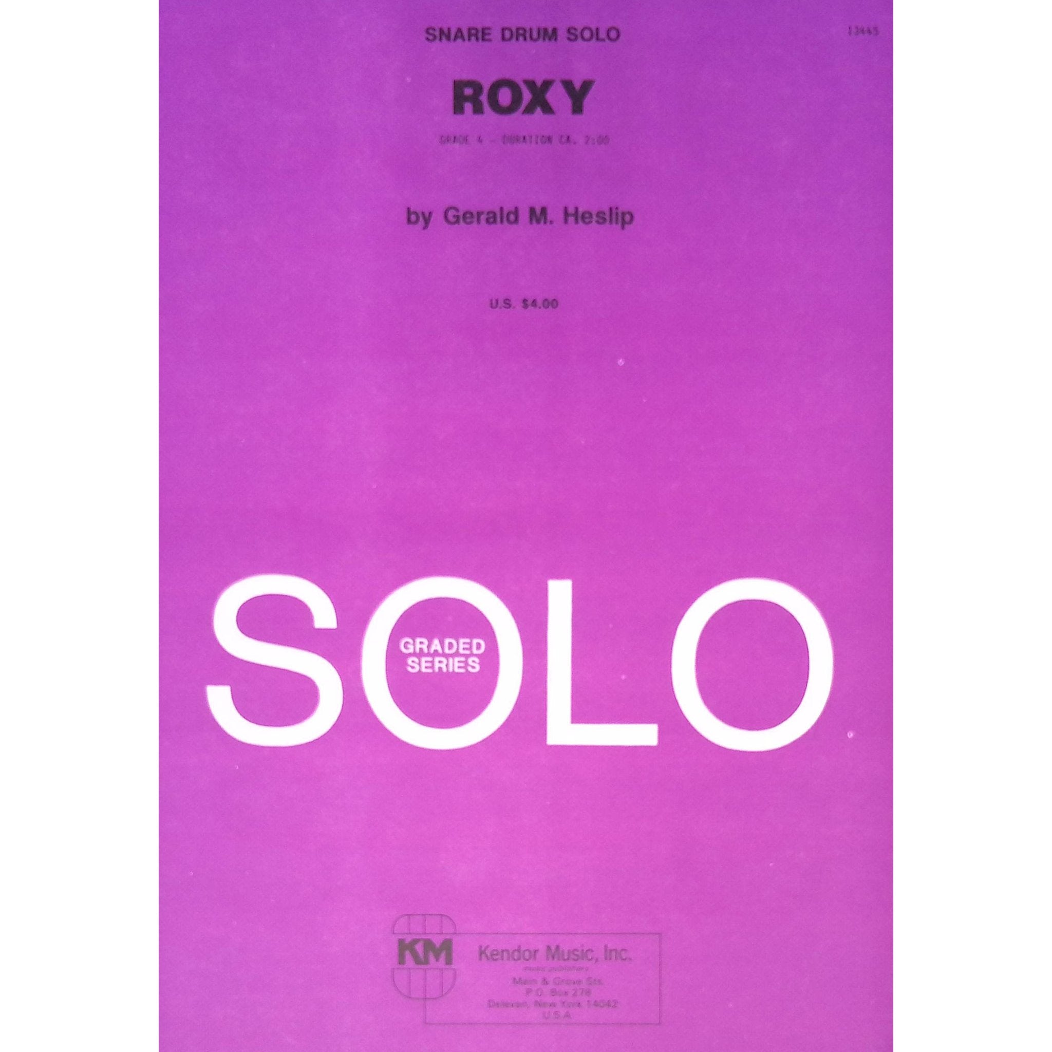 Roxy by Gerold Heslip