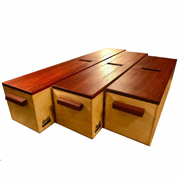 Medium - Rustic Percussion Log Drum