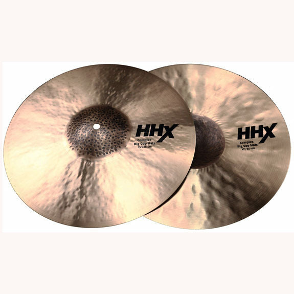 Sabian 15" HHX Complex Medium Big Cup Hi-Hat Cymbals