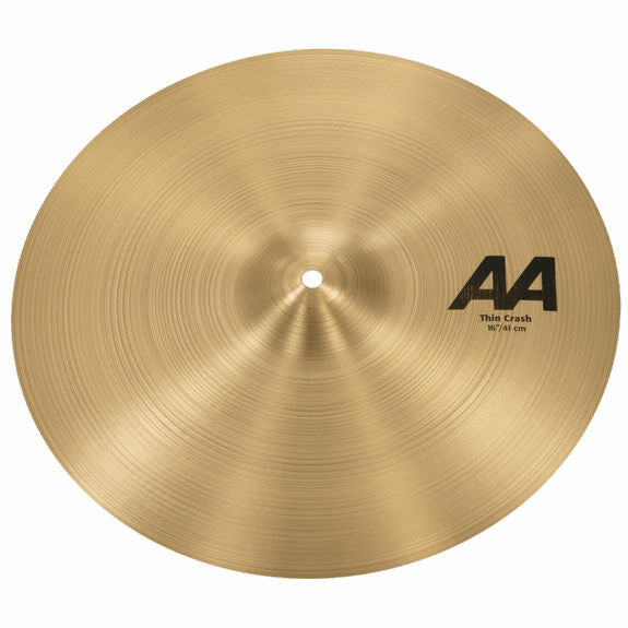 Sabian 16" AA Thin Crash Cymbal