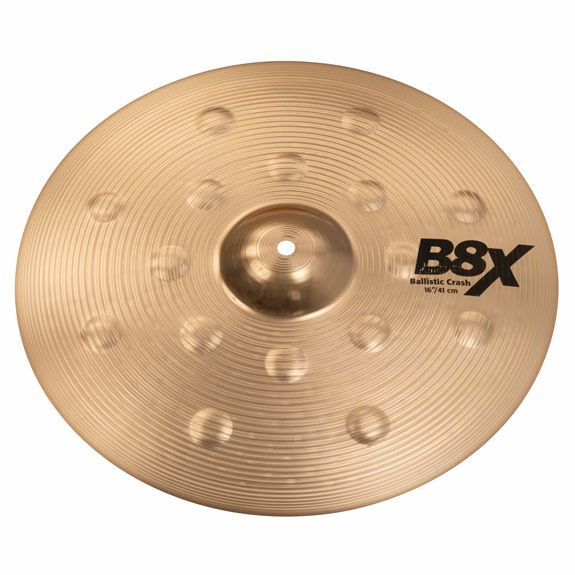 Sabian 16" B8X Ballistic Crash Cymbal