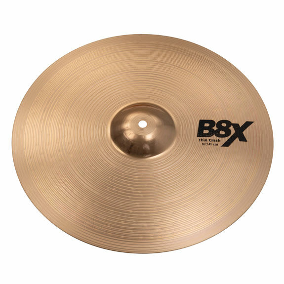 Sabian 16" B8X Thin Crash Cymbal