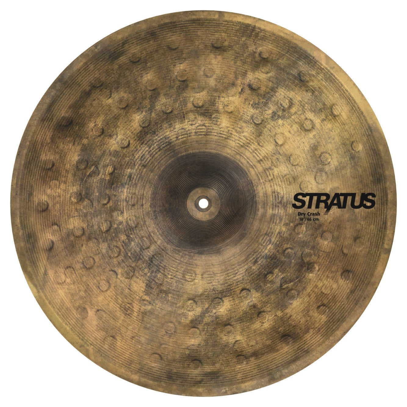 Sabian 18" Stratus Dry Crash Cymbal Top View