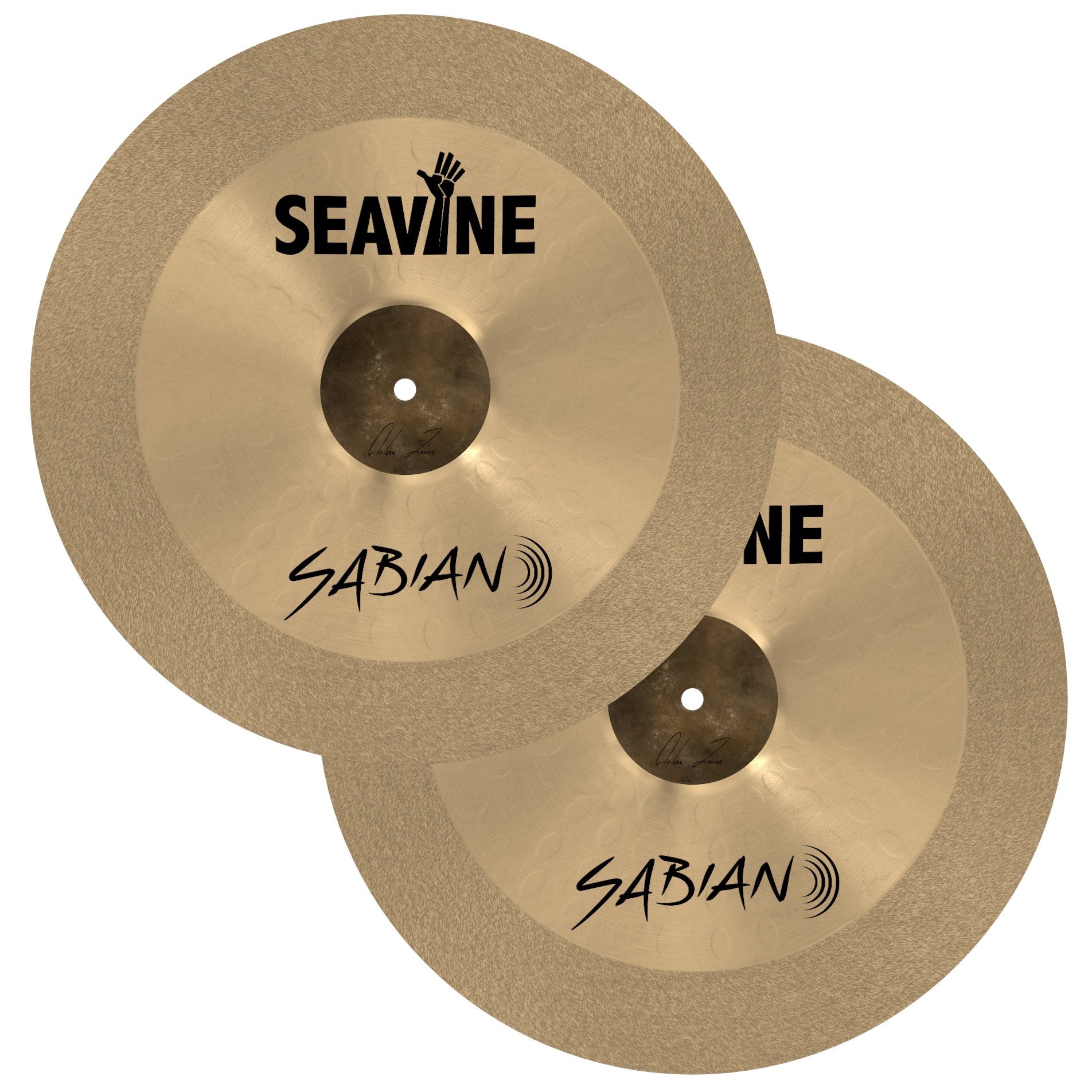 Sabian Seavine 18" AVX Marching Cymbal Pair SVAVX18 Back