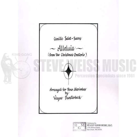 Saint-Saens-Alleluia arr. Duesterbeck (SP)-4M