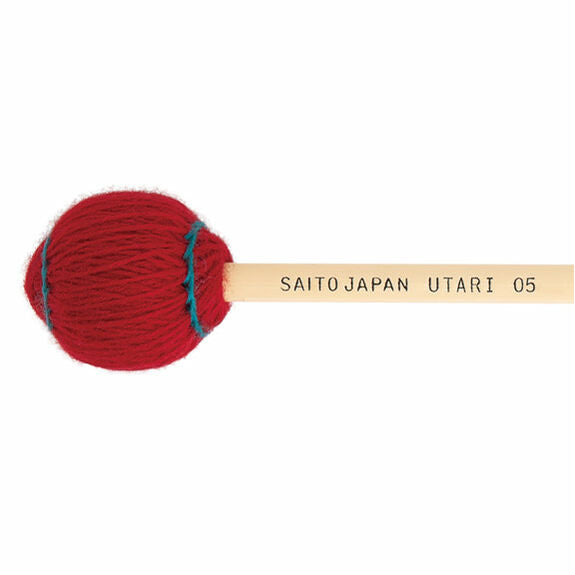 Saito Mallets Utari Signature Medium Soft #5 Marimba Mallets