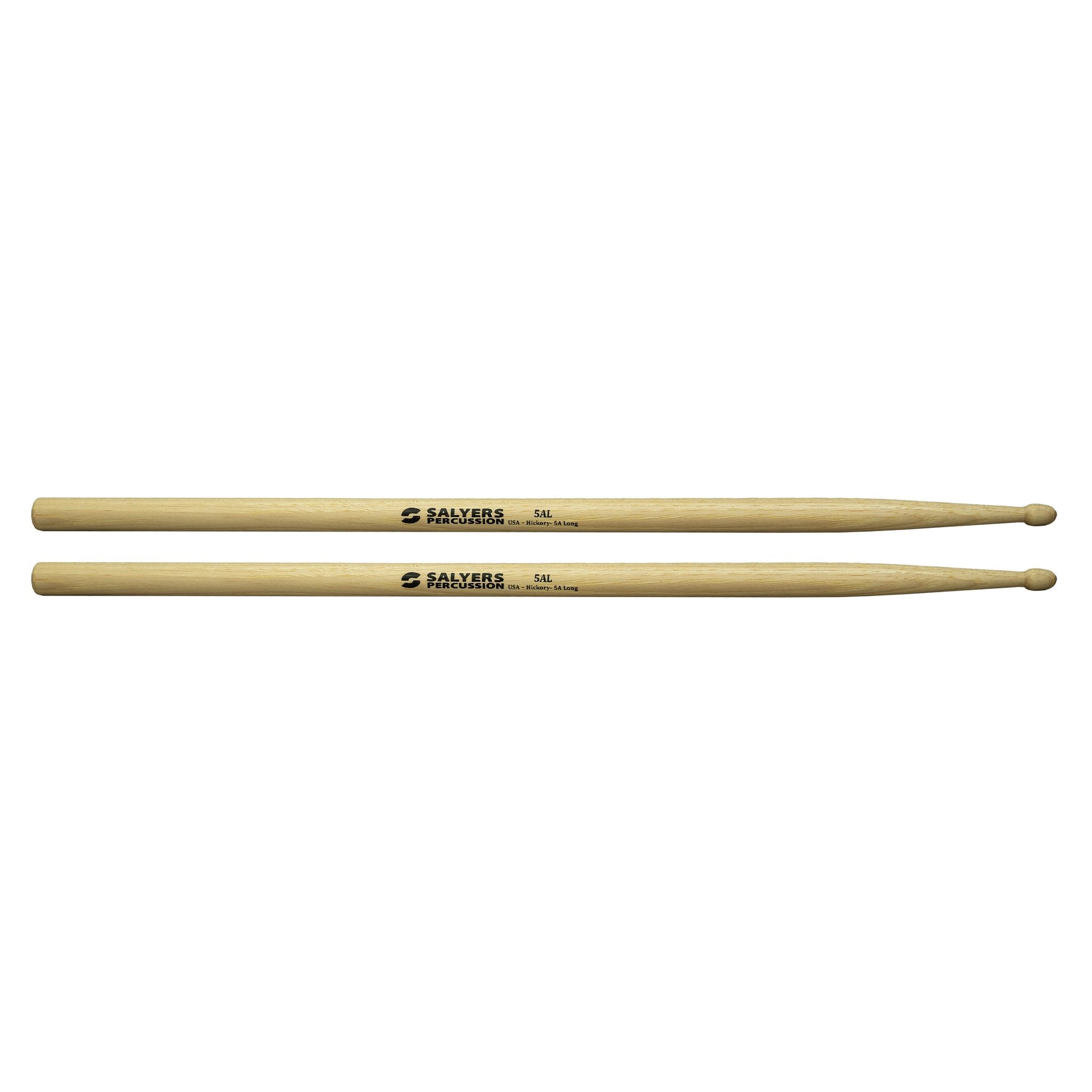 Salyers 5A Long Hickory Drumsticks 5al