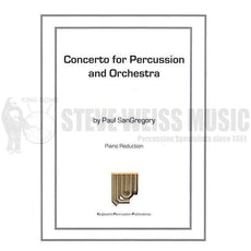 SanGregory-Concerto for Percussion and Orch. (Piano red.)  (SP)-V/P