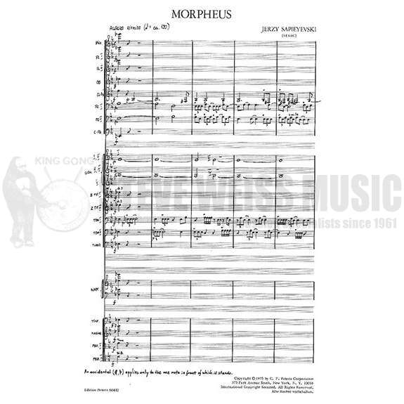 Sapieyevski-Morpheus(S)-T/2P/M-HP/Wind Symphony 3133 5521