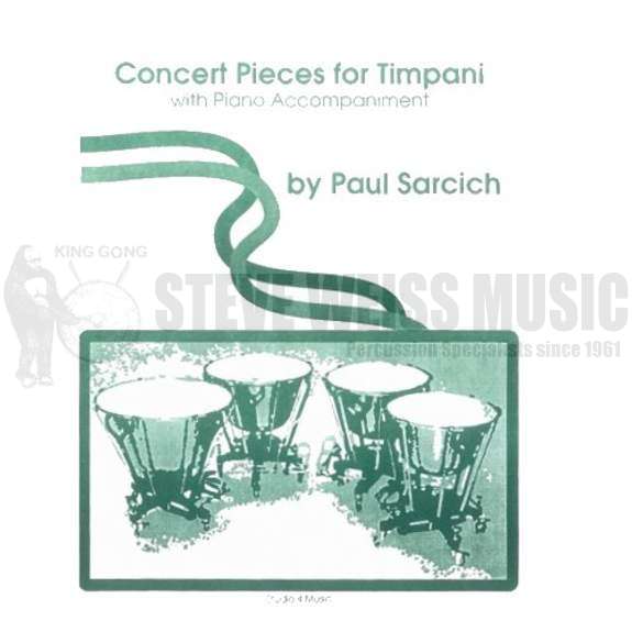 Sarcich-Concert Pieces for Timpani (SP)-4T/PN