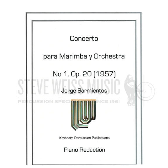 Sarmientos-Concerto for Mar & Orch PIANO REDUCTION (SP)-M/PN