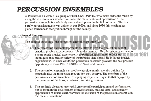 Schietroma-Percussion Methods