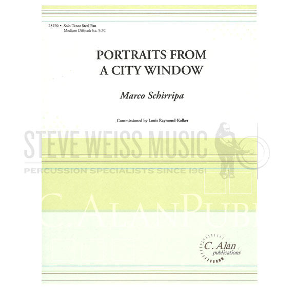 Schirripa-Portraits from a City Window-Tenor steel pan