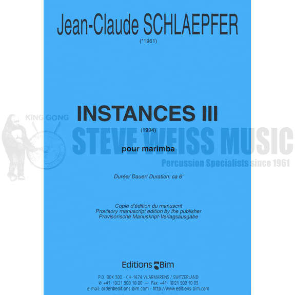 Schlaepfer-Instances III-M