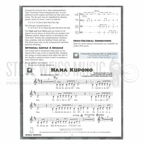 Schmid-Global Grooves (Online Media Access Included)