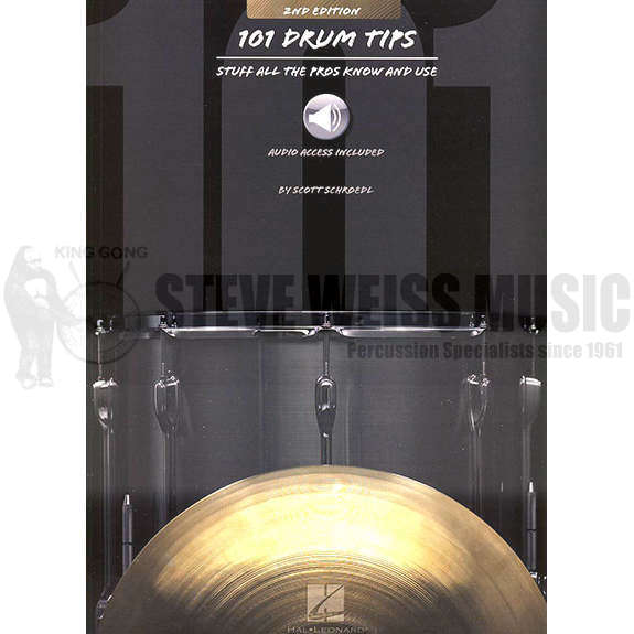 Schroedl-101 Drum Tips SECOND EDITION (Audio Access Included)