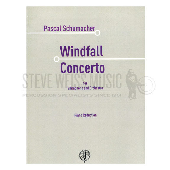 Schumacher-Windfall Concerto PIANO REDUCTION (SP)-Solo V/ PN red ...
