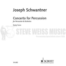 Schwantner-Concerto for Percussion & Orchestra (S) -Cro/X/M/V/P/