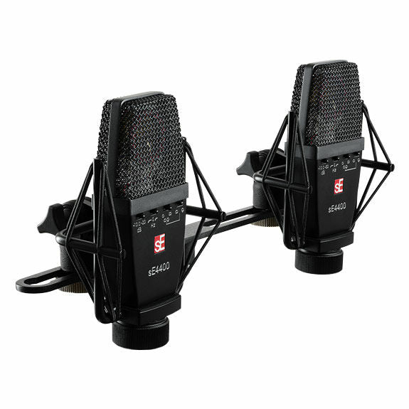 SE Electronics - Factory Matched Pair of SE4400 Large Diaphragm Condenser Microphones