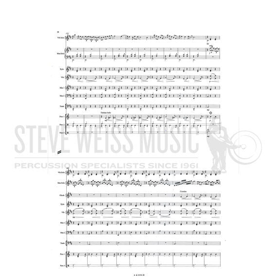 Sejourne-Double Concerto (SP)-V/M/Perc. ens.