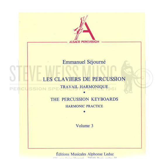 Sejourne-Percussion Keyboards (Vol 3)