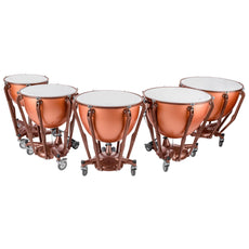 Set of 4 Ludwig Standard Series Fiberglass Timpani with Gauges - 23"/26"/29"/32" - Image 1